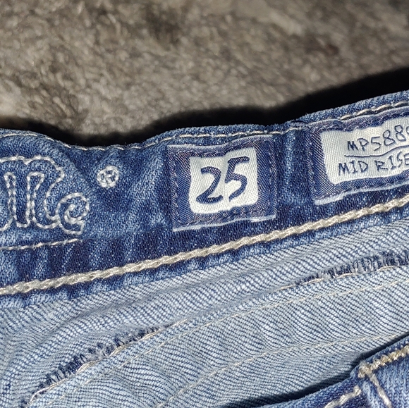 Like new size 25 miss me jeans - Picture 4 of 6